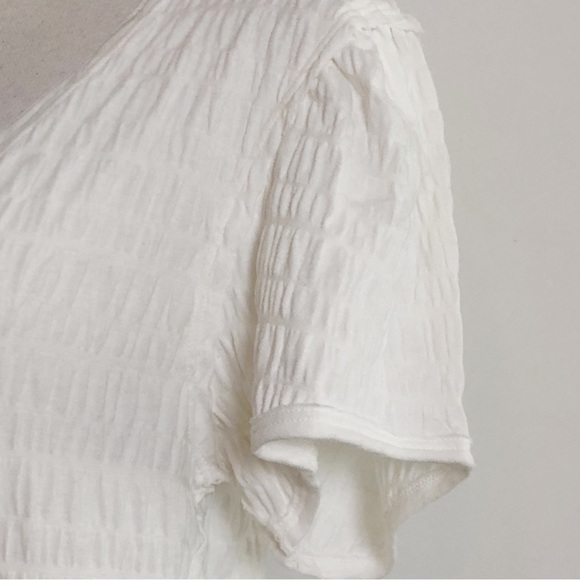 NWT WE THE FREE Sugar Cube Tee in Optic White Size Large - Picture 11 of 17